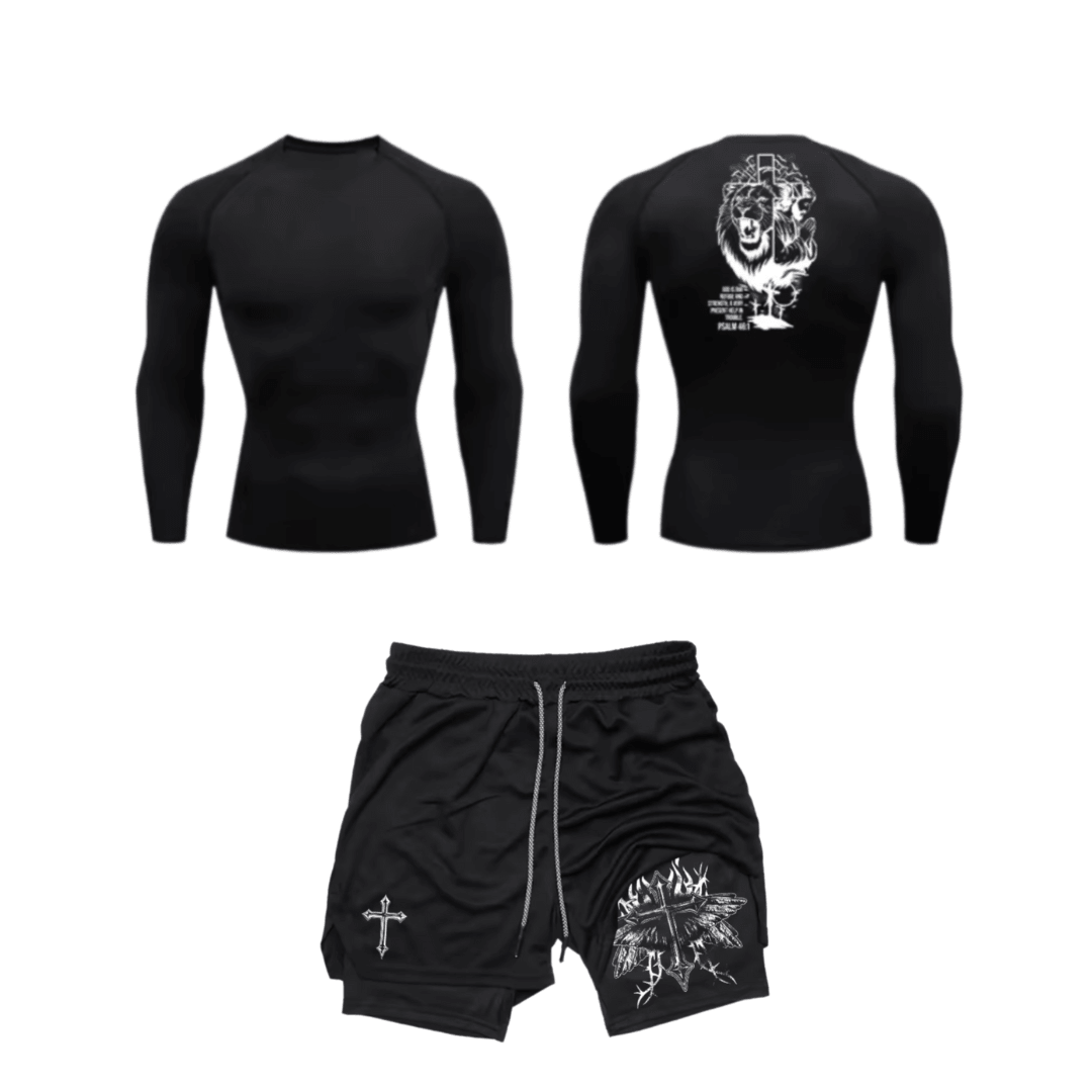 Set Christian Jesus Lion - Apollo Gear World