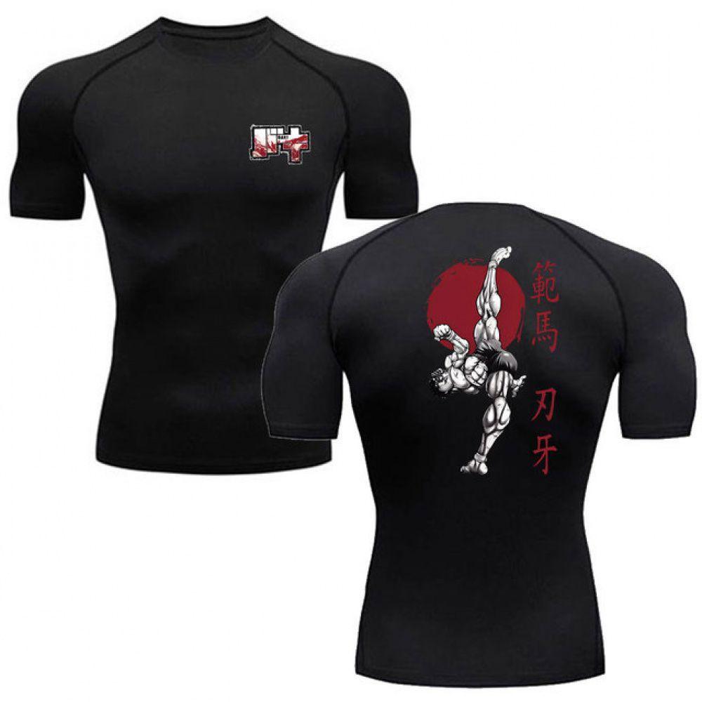 Compression Gym Shirt Bak V2 - Apollo Gear World