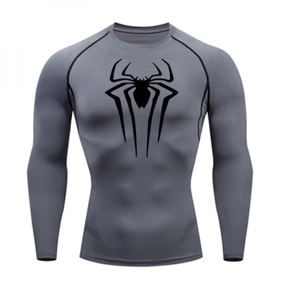 Compression Gym Shirt Spider-Man (Manga longa) - Apollo Gear World