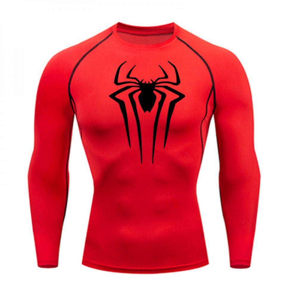 Compression Gym Shirt Spider-Man (Manga longa) - Apollo Gear World